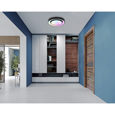 Потолочный светодиодный светильник Globo Sully 41368-24, LED 24W RGB 1500lm - миниатюра 17