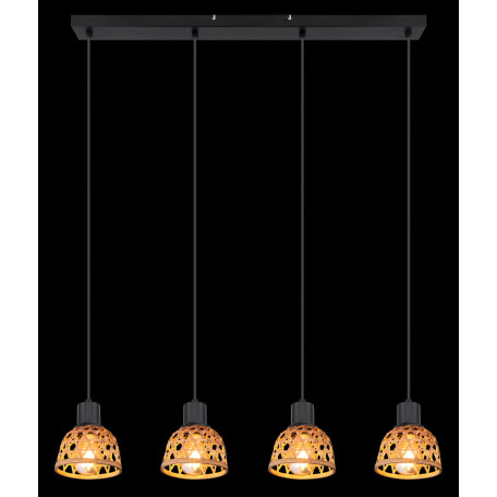 Подвесной светильник Globo Wenna 54053-4H, 4xE27x15W - миниатюра 4
