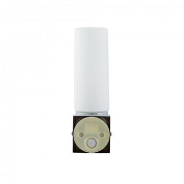 Настенный светильник Nowodvorski Celtic 3346, IP44, 1xE14x40W, хром, белый, металл, стекло - миниатюра 4