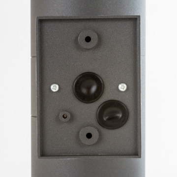 Настенный светильник Nowodvorski Fog 3404, IP44, 2xE27x60W, черный, металл, металл со стеклом, стекло - миниатюра 3