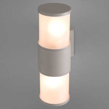 Настенный светильник Nowodvorski Torrens 4431, IP54, 2xE27x40W, серый, белый, металл, стекло - миниатюра 1