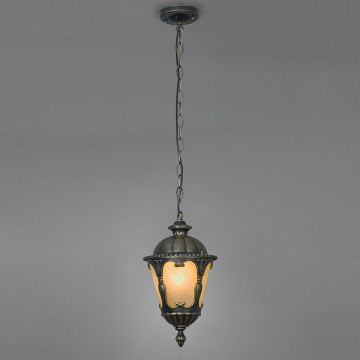 Подвесной светильник Nowodvorski Tybr 4684, IP44, 1xE27x60W, бронза, металл, металл со стеклом