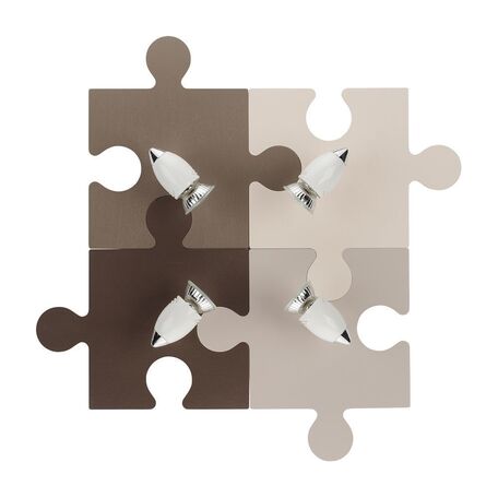 Потолочная люстра Nowodvorski Puzzle 6382, 4xGU10x15W - миниатюра 1