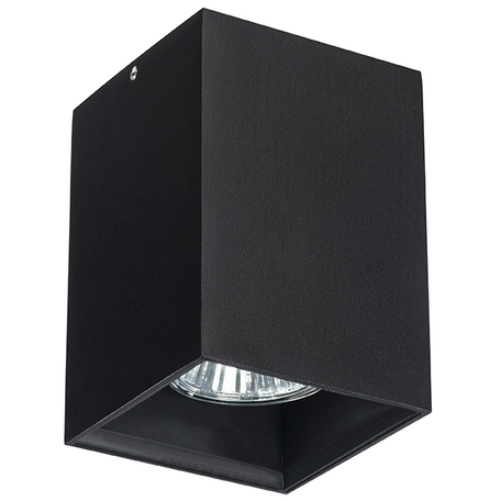 Потолочный светильник Lightstar Ottico Qua 214427, 1xGU10x50W, черный, металл