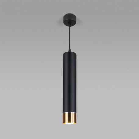 Подвесной светильник Eurosvet DLN107 GU10 черный/золото (a055579), 1xGU10x40W - миниатюра 1