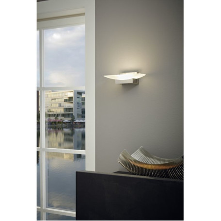 Настенный светодиодный светильник Eglo Metrass 96037, LED 5,6W 3000K 680lm, белый, металл, пластик - миниатюра 2