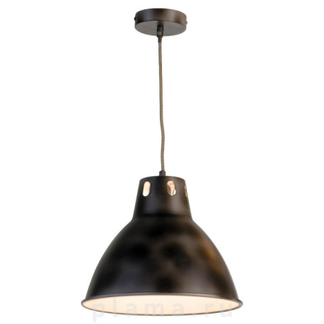 Подвесной светильник Lussole Loft LSP-9504-DF, IP21, E27x1x60W, черный