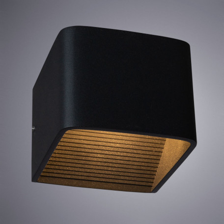 Настенный светодиодный светильник Arte Lamp Scatola A1423AP-1BK, LED 5W 3000K 300lm CRI≥80 - миниатюра 3