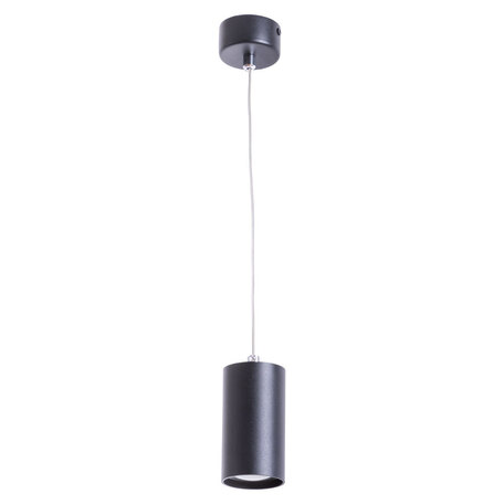 Подвесной светильник Arte Lamp Instyle Canopus A1516SP-1BK, 1xGU10x35W, черный, металл