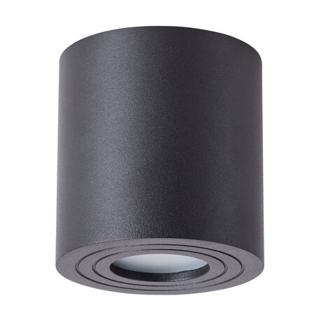 Потолочный светильник Arte Lamp Instyle Galopin A1460PL-1BK, IP44, 1xGU10x35W, черный, металл
