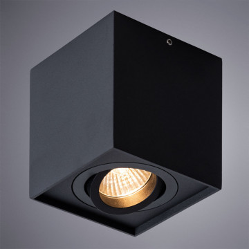 Потолочный светильник Arte Lamp Factor A5544PL-1BK, 1xGU10x50W - миниатюра 2