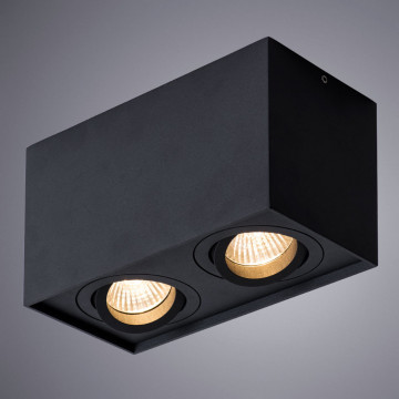 Потолочный светильник Arte Lamp Factor A5544PL-2BK, 2xGU10x50W - миниатюра 2