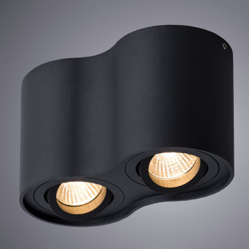 Потолочный светильник Arte Lamp Falcon A5645PL-2BK, 2xGU10x50W - миниатюра 2