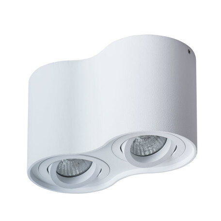 Потолочный светильник Arte Lamp Instyle Falcon A5645PL-2WH, 2xGU10x50W, белый, металл