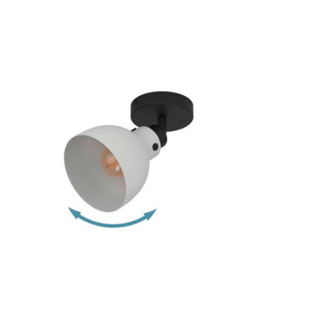 Настенно-потолочный светильник с регулировкой направления света Eglo Matlock 43827, 1xE27x40W - миниатюра 3