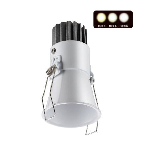 Встраиваемый светодиодный светильник Novotech Spot 358906, LED 7W 500lm