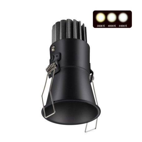 Встраиваемый светодиодный светильник Novotech Lang 358907, LED 7W 500lm - миниатюра 1