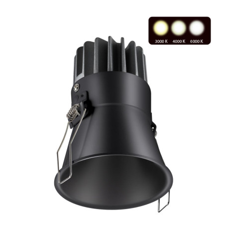 Встраиваемый светодиодный светильник Novotech Lang 358909, LED 12W 840lm - миниатюра 1