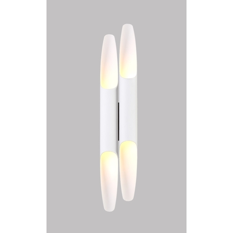 Настенный светильник Crystal Lux CLT 332W4-V2 WH-WH 1401/468, 4xGU10x50W