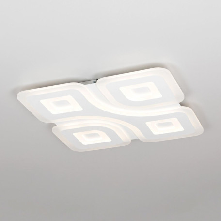 Потолочный светодиодный светильник с пультом ДУ Citilux Квест CL739160E, LED 100W 3000-5500K + RGB 9000lm - миниатюра 8