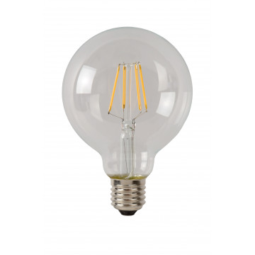Филаментная светодиодная лампа Lucide 49016/05/60 шар малый E27 5W, 2700K (теплый) CRI80 220V, диммируемая, гарантия 30 дней - миниатюра 2