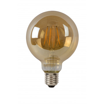 Филаментная светодиодная лампа Lucide 49016/05/62 шар E27 5W, 2700K (теплый) 220V, диммируемая, гарантия 30 дней - миниатюра 2