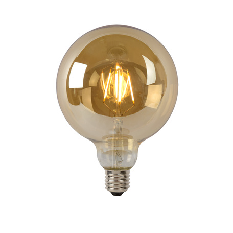 Филаментная светодиодная лампа Lucide 49017/05/62 шар E27 5W, 2700K (теплый) 220V, диммируемая, гарантия 30 дней - миниатюра 1