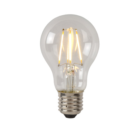 Филаментная светодиодная лампа Lucide 49020/05/60 груша E27 5W, 2700K (теплый) CRI80 220V, диммируемая, гарантия 30 дней