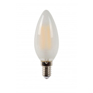 Филаментная светодиодная лампа Lucide 49023/04/67 свеча E14 4W, 2700K (теплый) CRI80 220V, диммируемая, гарантия 30 дней - миниатюра 2