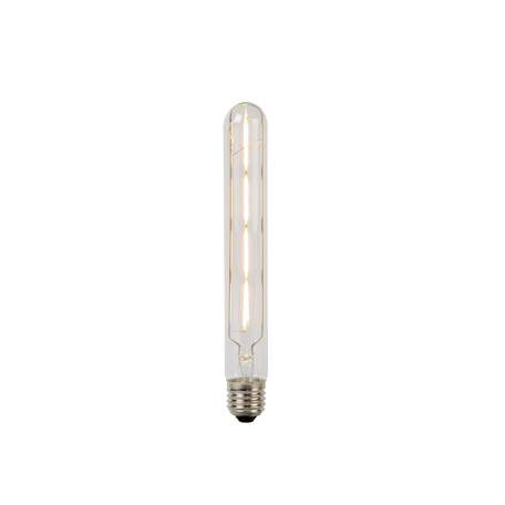 Филаментная светодиодная лампа Lucide 49031/05/60 цилиндр E27 8W, 2700K (теплый) CRI80 220V, диммируемая, гарантия 30 дней