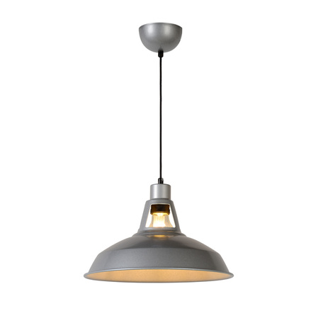 Подвесной светильник Lucide Brassy 43401/31/36, 1xE27x40W, серый, металл