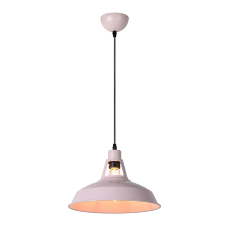 Подвесной светильник Lucide Brassy 43401/31/66, 1xE27x60W, розовый, металл - миниатюра 1