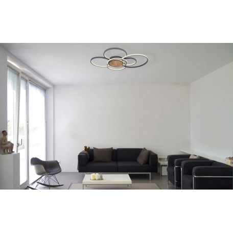 Потолочный светодиодный светильник Globo Nirra 67256-60, LED 60W 2250lm - миниатюра 6
