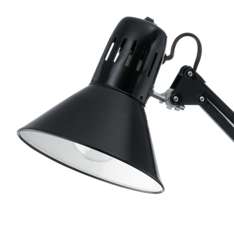 Настольная лампа Eglo Firmo 90873, 1xE27x40W, черный, металл - миниатюра 3
