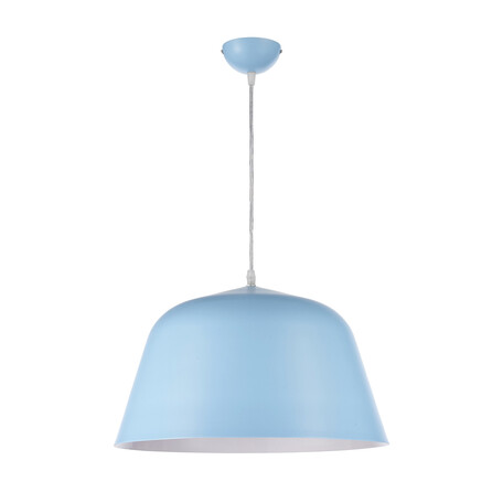 Подвесной светильник Arti Lampadari Riolo E 1.3.P1 BL, 1xE27x60W, голубой, металл