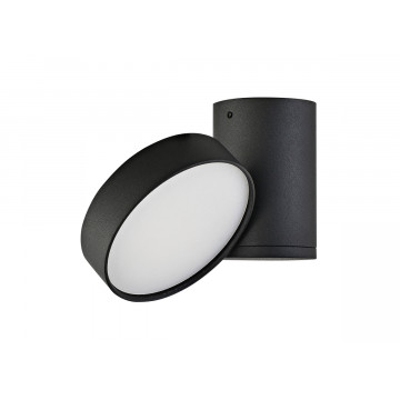 Потолочный светодиодный светильник с регулировкой направления света Donolux Moon DL18811/23W Black R Dim, LED 23W 3000K 1840lm