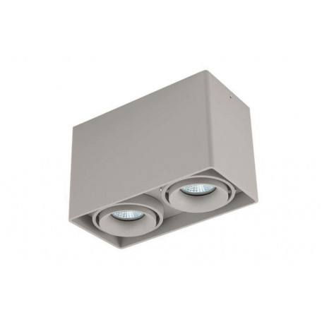 Потолочный светильник Donolux Lumme DL18611/02WW-SQ Silver Grey, 2xGU10x50W