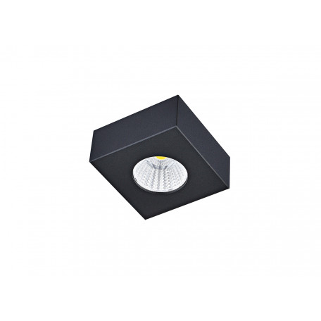 Потолочный светодиодный светильник Donolux Mono DL18812/7W Black SQ, IP44, LED 7W 3000K 420lm - миниатюра 2