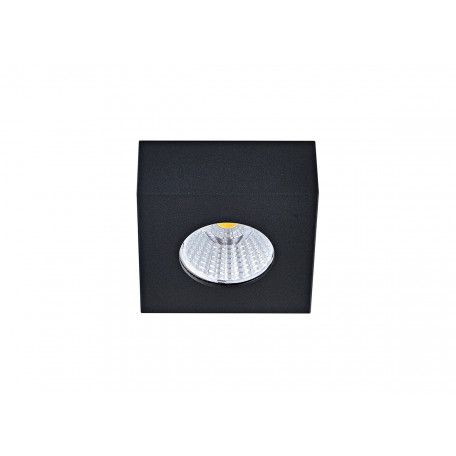 Потолочный светодиодный светильник Donolux Mono DL18812/7W Black SQ, IP44, LED 7W 3000K 420lm - миниатюра 3