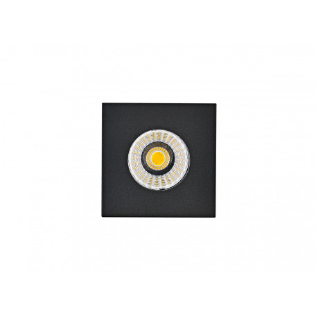 Потолочный светодиодный светильник Donolux Mono DL18812/7W Black SQ, IP44, LED 7W 3000K 420lm - миниатюра 4