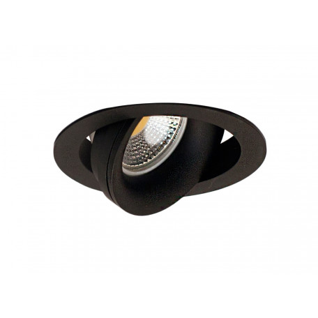 Встраиваемый светильник Donolux Saturn DL18412/01TR Black, 1xGU10x50W