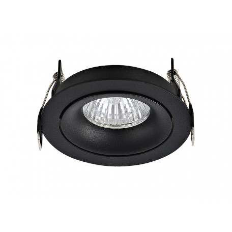 Встраиваемый светильник Donolux Saturn DL18412/01TR Black, 1xGU10x50W - миниатюра 3