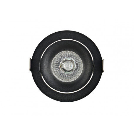 Встраиваемый светильник Donolux Saturn DL18412/01TR Black, 1xGU10x50W - миниатюра 4