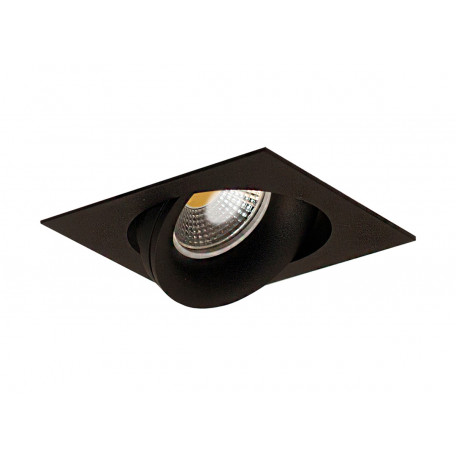 Встраиваемый светильник Donolux Saturn DL18412/01TSQ Black, 1xGU10x50W