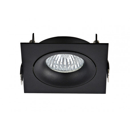 Встраиваемый светильник Donolux Saturn DL18412/01TSQ Black, 1xGU10x50W - миниатюра 3