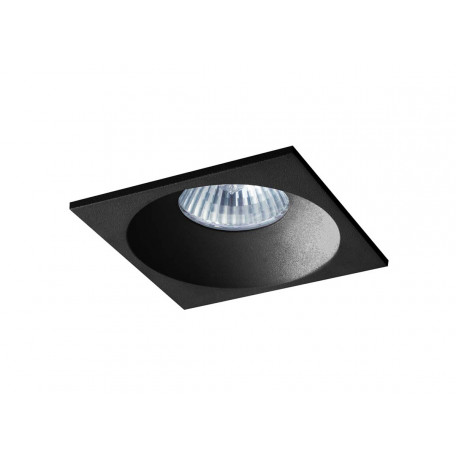 Встраиваемый светильник Donolux Pluton DL18412/11WW-SQ Black, 1xGU10x50W - миниатюра 1