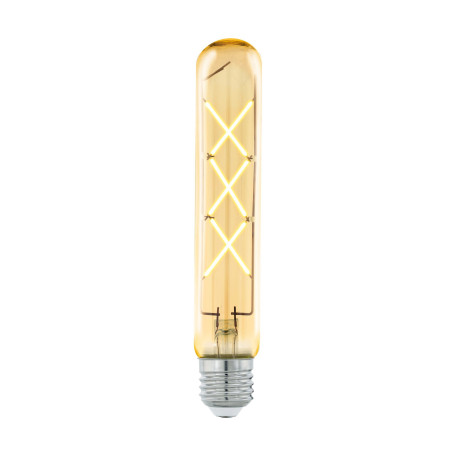 Филаментная светодиодная лампа Eglo 11679 цилиндр E27 4W, 2200K (теплый) CRI>80, гарантия 5 лет - миниатюра 2