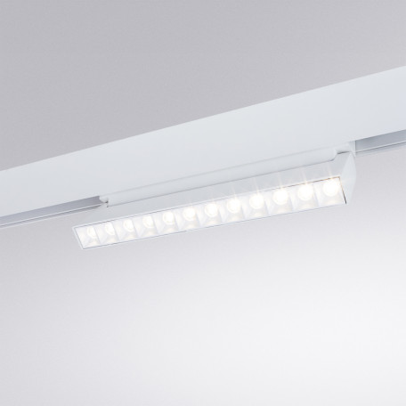 Светодиодный светильник для трековой системы Arte Lamp Linea A4678PL-1WH, LED 12W 3000K 1100lm CRI≥90 - миниатюра 2