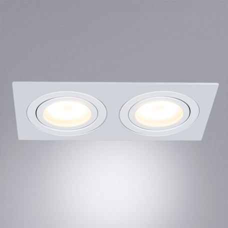 Встраиваемый светильник Arte Lamp Tarf A2168PL-2WH, 2xGU10x50W - миниатюра 2