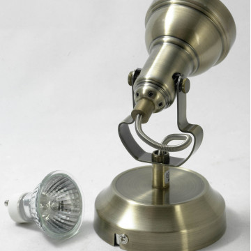 Настенный светильник с регулировкой направления света Lussole Loft Colorado LSP-9959, IP21, 1xGU10x50W - миниатюра 4